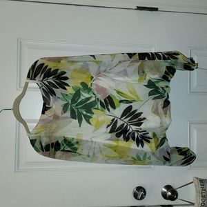 Alfani Sheer Top with built in cami
